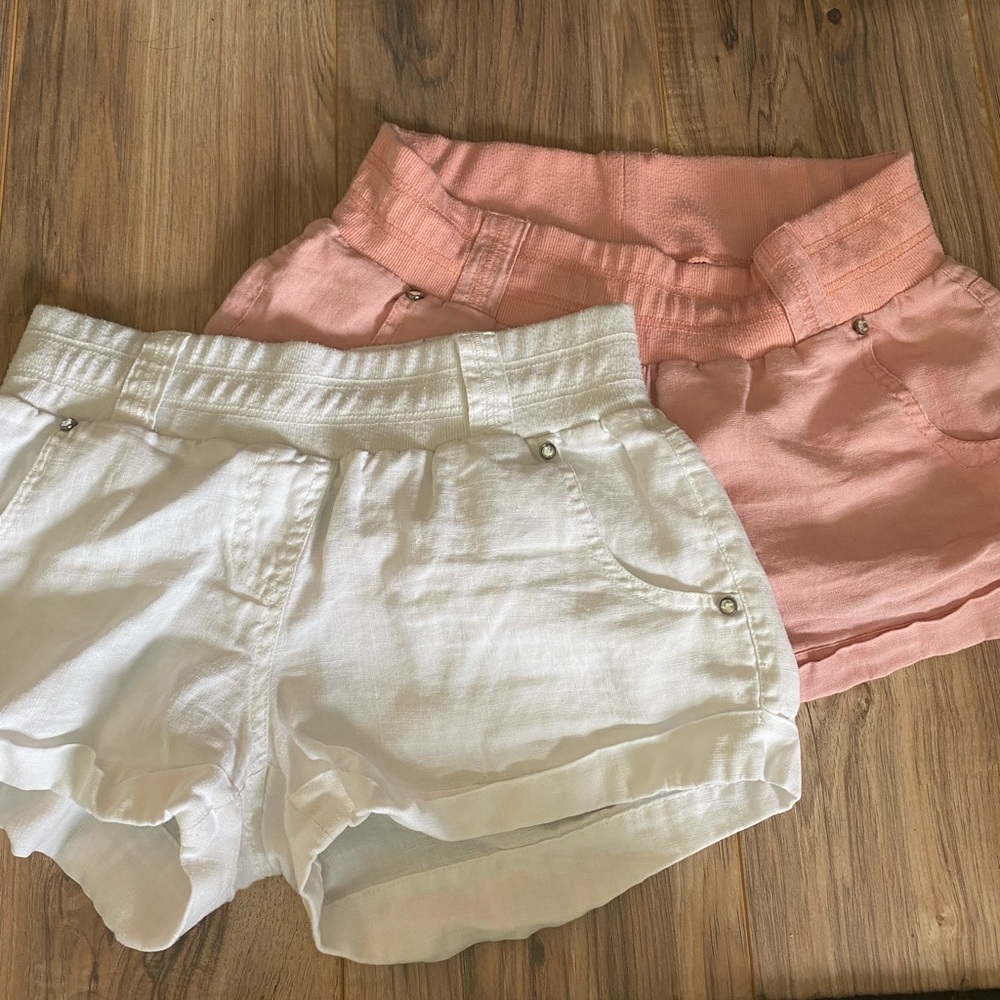 Low rise Bebe fabric shorts